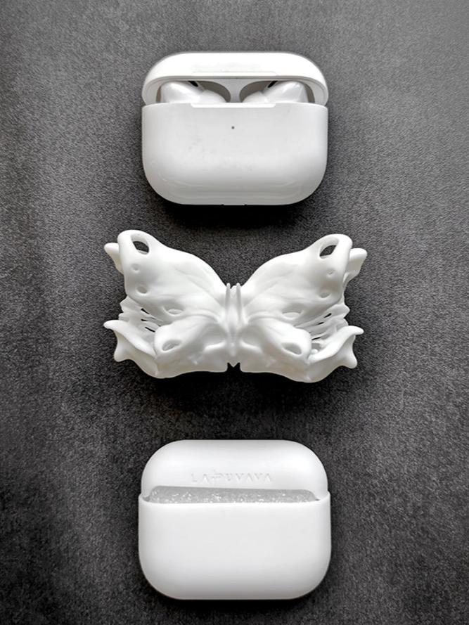 3D Printed Original Butterfly Art  AirPods Headphone Case