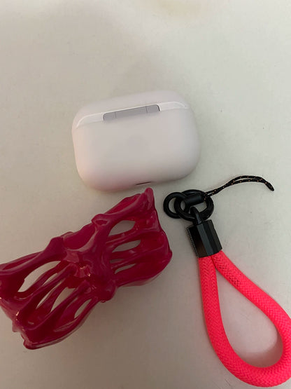 3D Printed Special  Electroplated Bone AirPods Headphone Case